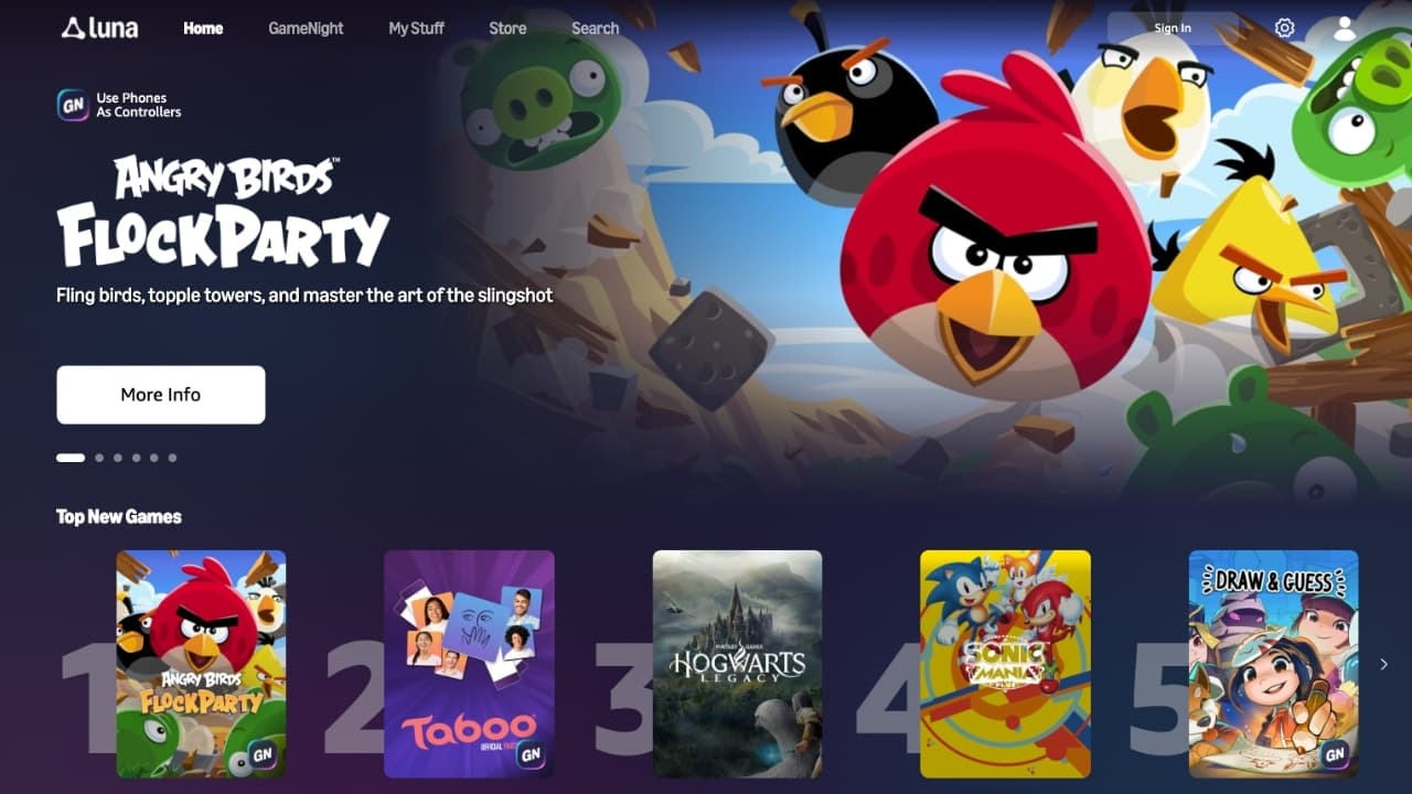 Amazon Luna Kills Individual Game Purchases and Third-Party Stores — All Bought Games Gone by June